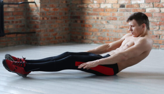 Man workout